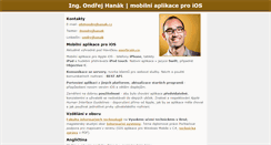 Desktop Screenshot of ondrejhanak.cz